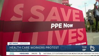 Local health care workers rally, call for more PPE