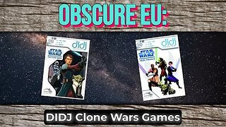 OBSCURE Star Wars EU: The Leapfrog Didj Clone Wars Video Games!