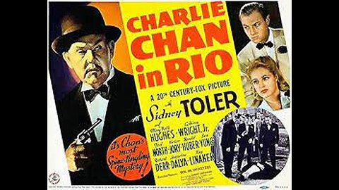 CHARLIE CHAN IN RIO (1941) -- colorized