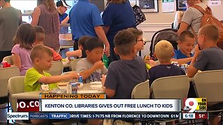 Library provides free summer lunches for kids