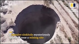 Massive Sinkhole In Chile