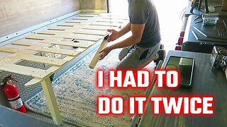 I Made Improvements To Our One Of A Kind Bed... Two Times | Ambulance Conversion Life