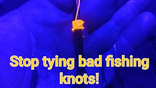 3 Easy Fast Strong Fishing Knots.#fishing #howto