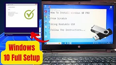 How to Install Windows 10 from Scratch Using USB [Step-by-Step]
