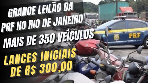 GRANDE LEILÃO DA POLICIA RODOVIÁRIA FEDERAL NO RIO DE JANEIRO NOS DIAS 18 E 19/04 *tem mt coisa boa*