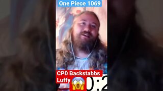 One Piece Episode 1069 Reaction CP0 BACKSTABS LUFFY !? LUFFY DIES !? #onepiece #manga #anime #shorts