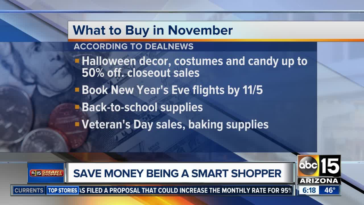 What to buy and avoid in November