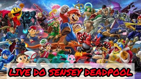 LIVE : SUPER SMASH BROS ULTIMATE : Tentando não spamar !