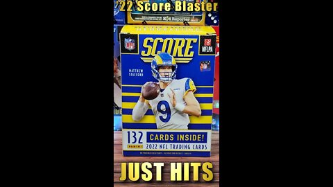 Just the Hits | Dojo #Short - 2022 Score Football Blaster Box - Football Cards