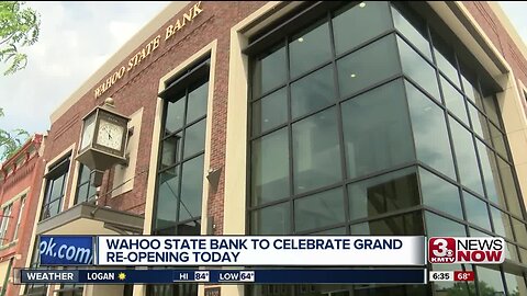 Wahoo State Bank celebrates grand re-opening