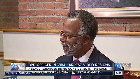 "Extremely disturbing," says BPD commissioner of video showing police beating man