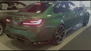 FOUNDER IN CAR: BMW M3 COMPETITION ISLE OF MAN GREEN KESSELS SPECIAL SOUND SOFT LIMITER