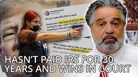 MAN HASN'T FILED TAXES FOR 30 YEARS, AND HAS BEATEN THE IRS IN COURT EVERY TIME THEY CHALLENGE HIM