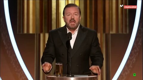 Ricky Gervais Calls Out Hollywood "Elite" On Their Ties To Jeffrey Epstein
