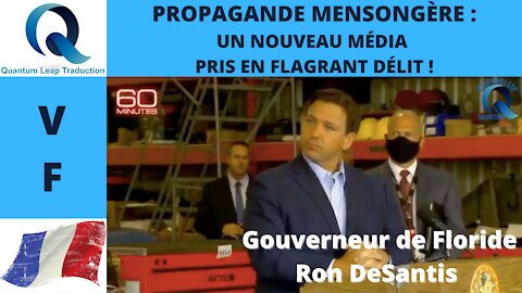 PROPAGANDE MENSONGÈRE : UN NOUVEAU MÉDIA PRIS EN FLAGRANT DÉLIT !