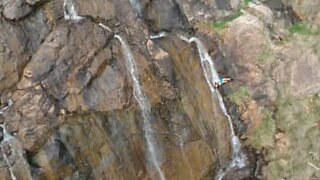 Climber cheats death after falling off a cliff in Australia