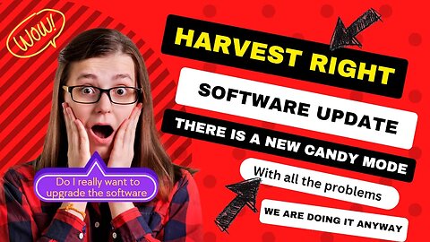 How to upgrade Harvest Right Software