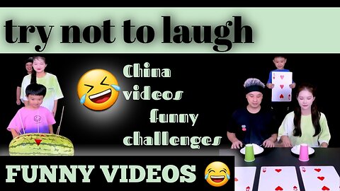 China funny vidoes / different challenges🤣