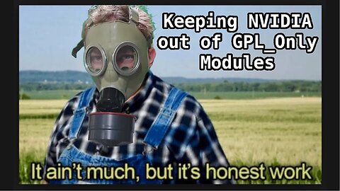 NVIDIA Needs to Stop! When Companies Exploit Free Software