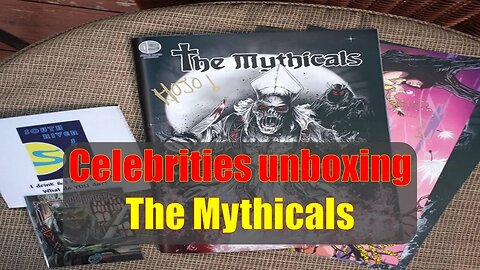 Celebrities | Unboxing | Indy Comic Book | The Mythicals