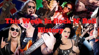 Recap of This Week In Rock N' Roll History : January 10 - 16