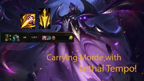 Carrying my game as Bel'veth with Lethal Tempo! League of Legends #leagueoflegends #league #belveth