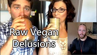 Raw Vegan Couple Imitates Animal & Cooked Foods 🍌Completely Bananas 🍌