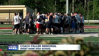 Remembering Coach John Faller: A memorial service and alumni lacrosse game held in his honor