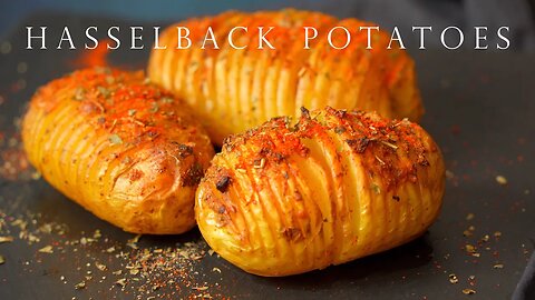 風琴馬鈴薯 低卡減肥 蒜蓉烤馬鈴薯┃Hasselback Potatoes Gratin