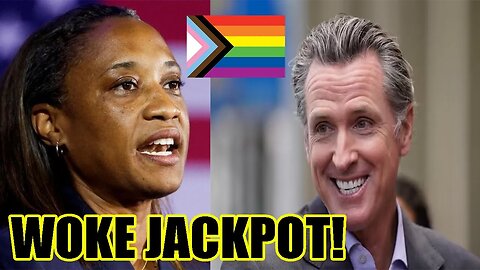 Gavin Newsom hits the WOKE JACKPOT by selecting Laphonza Butler the Senate! Black, LGBT, and EVIL!