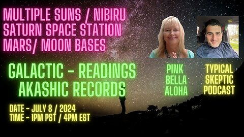 Multiple Suns * SATURN Death Star * Mars & Moon Bases * NIBIRU * Galactic Readings