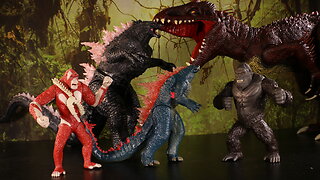 New 3 Godzilla X Kong The New Empire Toys #Unboxed Battle Roar Skar King, Godzilla Monsterverse