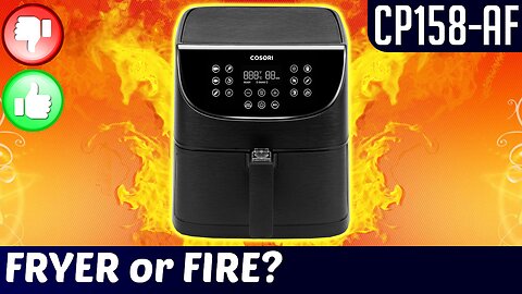 COSORI PRO AIR FRYER 🔥 Fires & Meltdowns? (Pro CP158-AF Review) ᴴᴾᴿ