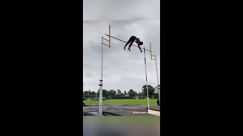 Pole vaulting? Crazy sport 😳