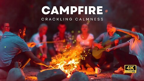 Campfire Dreams: Soothing Relaxation by the Warm Glow #naturesounds #stressrelief