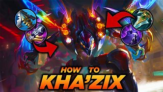 How To Play Kha'Zix Jungle (In Diamond!) - Season 13 League of Legends!