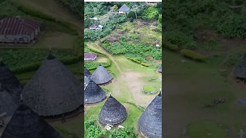 Serene Village Drone Shots #shorts #villagelife #droneshots #serenity