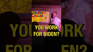Biden staff heckles comedian #standupcomedy #comedy #biden