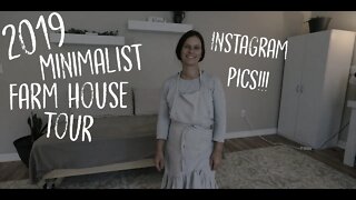 2019 Minimalist Farm House Tour!!!/ Large Family/ Instagram Pics!!!