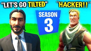 I Pretended I GLITCHED Into Season 3.. (Fortnite)