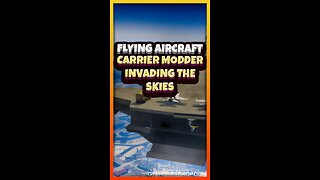 Flying aircraft carrier modder invading the skies | Funny #GTA clips Ep. 407