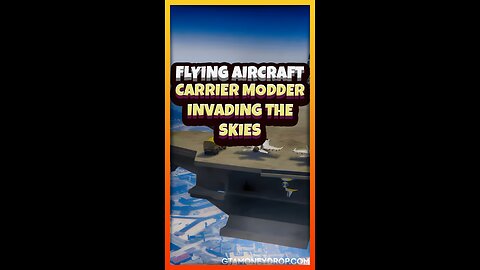 Flying aircraft carrier modder invading the skies | Funny #GTA clips Ep. 407