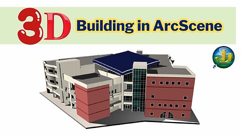 How to Create 3D Building from Shapefile in Arc Scene | English