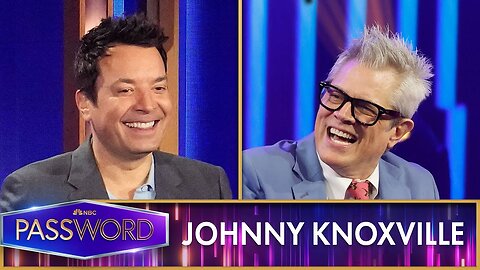 Johnny Knoxville and Jimmy Face Off in a Voice Changing-Themed Round of Password