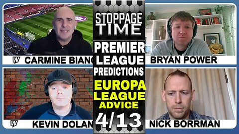 ⚽ Premier League Predictions, Picks & Odds | Europa League Betting Advice | Stoppage Time April 13