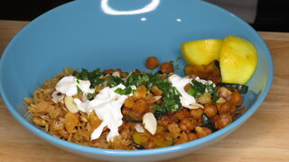 Apricot, Almond & Chickpea Tagine from Hello Fresh!