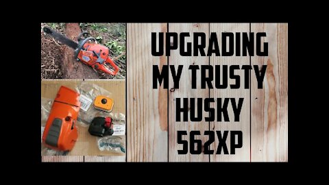 A MUST have upgrade for any Husqvarna 562 chainsaw - Air filter #husqvarna #chainsaw #upgrade
