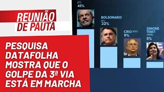 Pesquisa Datafolha mostra que o golpe da 3ª via está em marcha - Reunião de Pauta nº1.039 - 02/09/22