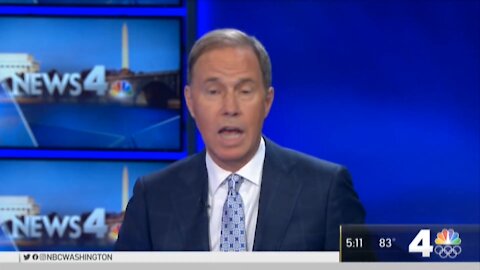 Sad & pathetic NBC 4 News anchor Jim Handly gives Biden credit for Israel & Palestinians cease fire