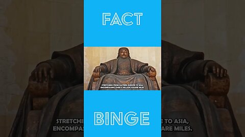 Facts About Genghis Khan! Part 1 #genghiskhan #history #war #education #funfacts #funeducation